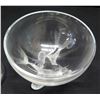 Image 10 : Lalique Igor Crystal Caviar Bowl, 8" Dia, 10"H