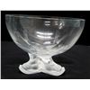 Image 5 : Lalique Igor Crystal Caviar Bowl, 8" Dia, 10"H