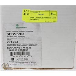 SEBS59R CARTRIDGE FOR LEXMARK 1382625/1382925/