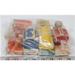 ANTIQUE WOOD CHILDS TRAIN SET