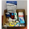 Image 1 : BOX OF HOUSEHOLD CLEANING SUPPLIES