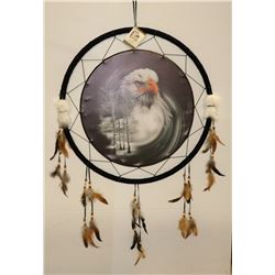 NEW EAGLE LARGE DREAMCATCHER 24" WIDE