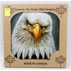 MADE IN CANADA 6" X 6" CERAMIC TILE/ WALL HANGING