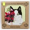 Image 1 : MADE IN CANADA 6" X 6" CERAMIC TILE/ WALL HANGING