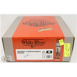 WHITE RIVER OSPREY II SIZE M FISHING WADERS