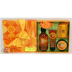 NEW 5PC  THE BODY SHOP SATSUMA COLLECTION GIFT