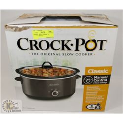 NEW CROCK POT CLASSIC 5.6 SERVES 7 PEOPLE