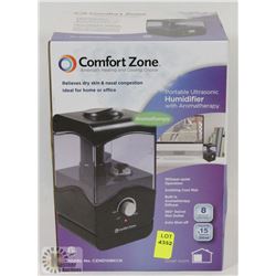 NEW COMFORT ZONE PORT ULTRASONIC HUMIDIFIER