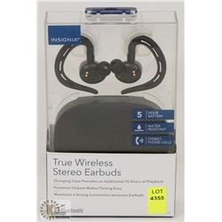 TRUE WIRELESS INDEPENDENT STEREO EARBUDS