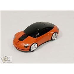 NEW ORANGE CAR WIRELESS MOUSE