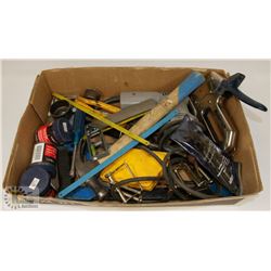 ESTATE LOT OF TOOLS INCLUDES MASTERCRAFT STAPLER &