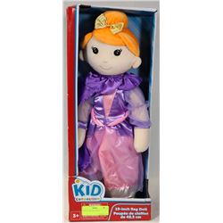 NEW 19" INCH RAG DOLL