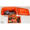 Image 1 : ORANGE BOX WITH TOOLS