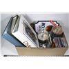 Image 1 : BOX OF ASSORTED INCLUDING PHOTO ALBUMS, MUSIC CDS