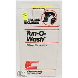 3 BOTTLES OF CHEMTRONIC TUN-O-WASH DEGREASES &