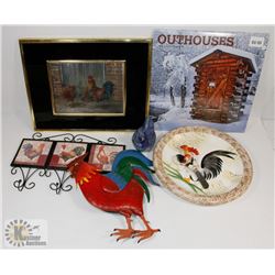 BOX OF CHICKEN DECORE