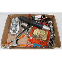 FLAT OF ASSORTED TOOLS AND HARDWARES
