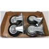 Image 1 : LOT OF 4 CASTERS