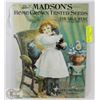 Image 1 : VINTAGE STYLE ADVERTISING SIGN "MADSONS HOME GROWN