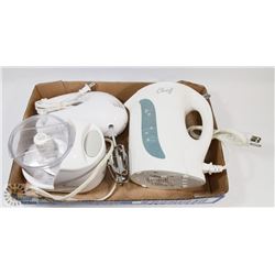 SMALL KITCHEN APPLIANCE LOT: INCLUDES ELECTRIC