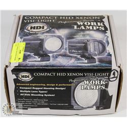 NEW COMPACT HDI XENON WORK LAMP