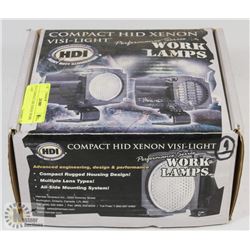 NEW COMPACT HDI XENON WORK LAMP