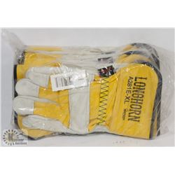 BUNDLE OF WATSON LONGHORN XL WORK GLOVES