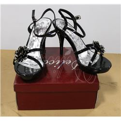 DELICACY SIZE 7 BLACK LADIES SHOES, STYLE