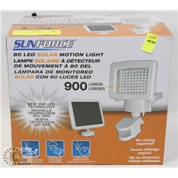 SOLAR MOTION LIGHT 900 LUMENS