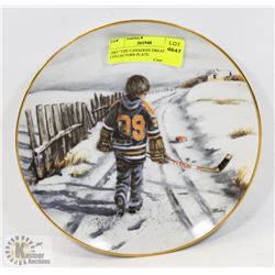 1983 "THE CANADIAN DREAM" COLLECTORS PLATE.