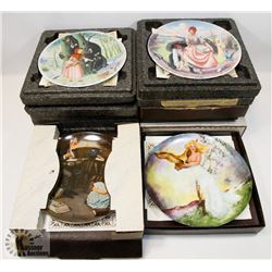 LOT OF 9 COLLECTORS PLATES INCLUDING 1984 EARTH