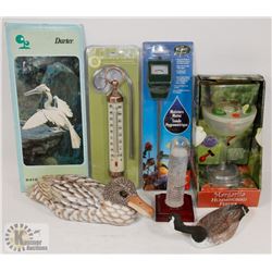 NEW OUTDOOR ITEMS GARDEN THERMOMETER