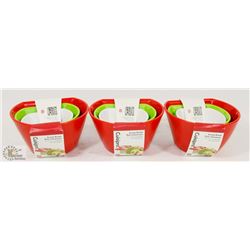 NEW CUISIPRO SCOOP BOWL SETS