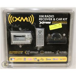 SEALED XM RADIO RECEIVER & CAR KIT