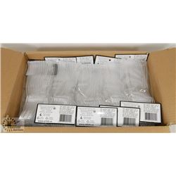 CASE OF 48 PKGS OF 24 (1000+) SILVER LOOKING MINI