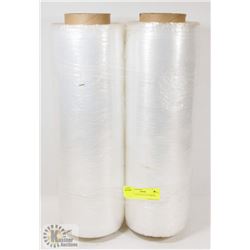 LOT OF 2 NEW ROLLS OF SHRINK WRAP