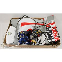 DISNEY XBOX DANCE MAT WITH 3 GAME CONTROLS