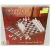 Image 1 : IMPERIAL CRYSTAL GAME BOARD, 3 GAMES IN 1.