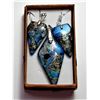 Image 1 : 22)  BLUE SEA SEDIMENT JASPER SET