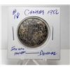Image 1 : 9)  1956 CANADIAN HALF DOLLAR