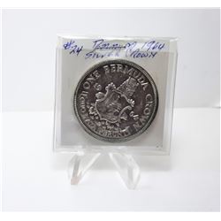 8)  1964 BERMUDA CROWN COIN