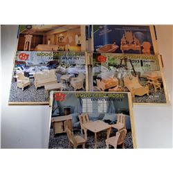 19)  LOT OF 5 FACTORY SEALED WOODCRAFT