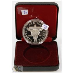 1982 REGINA PROOF CASED CANADA SILVER DOLLAR