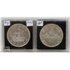 Image 1 : LOT OF 2 CANADA $1 COINS, 1949, 1936
