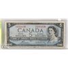 Image 1 : 1954 CANADIAN $5 DOLLAR BILL.