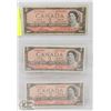 Image 1 : 1954 CANADA $2 BILLS
