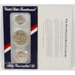 US BI CENTENNIAL SILVER SET 1776-1976.