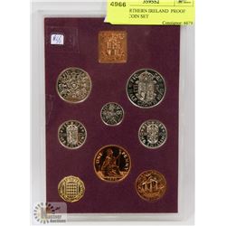 1970 NORTHERN IRELAND  PROOF CASED COIN SET