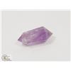Image 1 : #97-AMETHYST CRYSTAL QUARTZ  2 POINT HEALING STONE