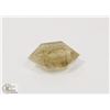 Image 1 : #99-SMOKY CRYSTAL QUARTZ  2 POINT HEALING STONE 38